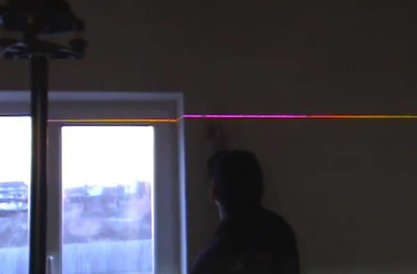 Измерение лазерным уровнем