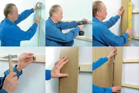 Этапы выполнения монтажных работ