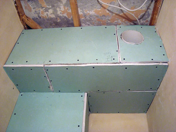 Отделка санузла ГЛК