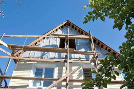 Устанавливаем леса