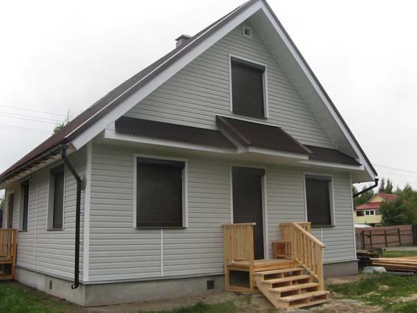 Применение сайдинга в отделке дома