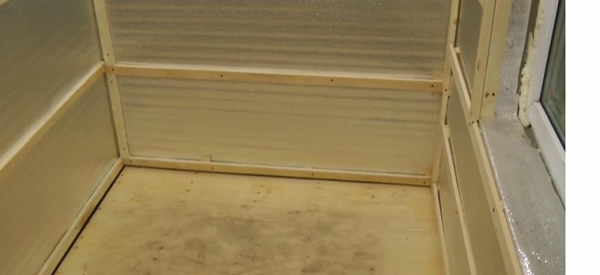 Нижний уровень обрешетки