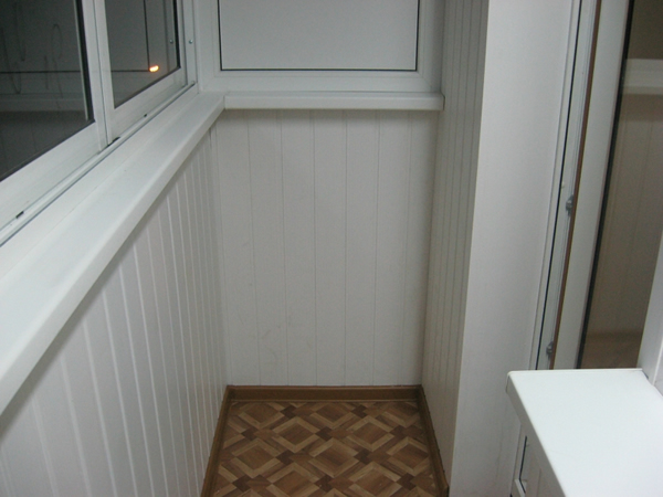 Отделка лоджии