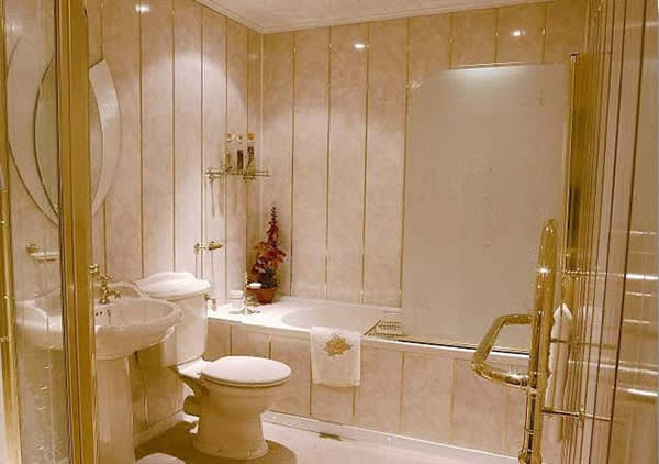 Отделка ванной сайдингом