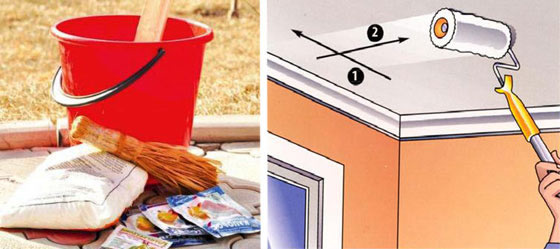 Производим отделку потолка в туалете