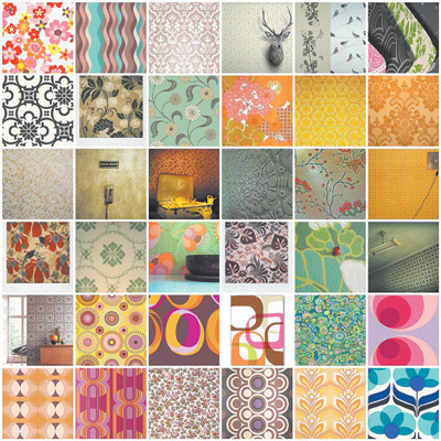 Цветовая гамма бумажных обоев