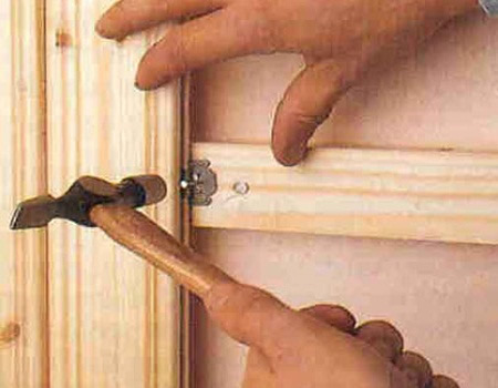 Крепление вагонки на кляймер