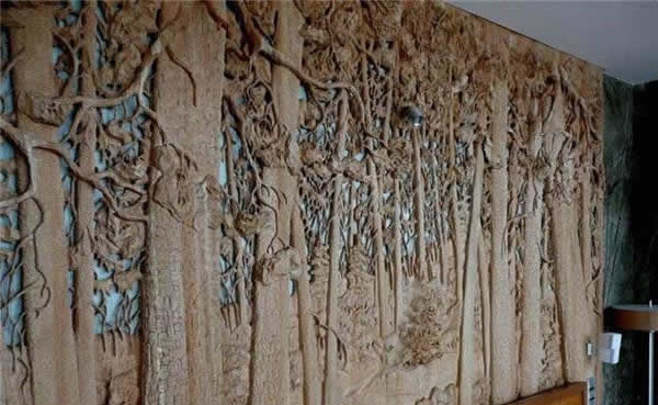 Резьба по дереву: декоративная перегородка