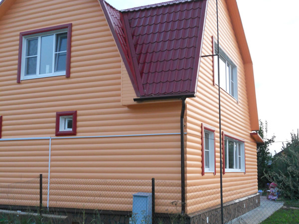 Отделка дома пластиком