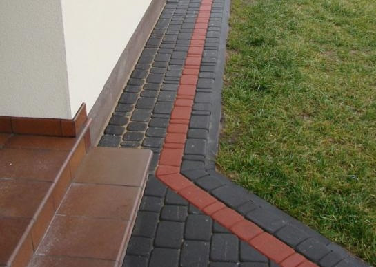 Отмостка, как пешеходная зона