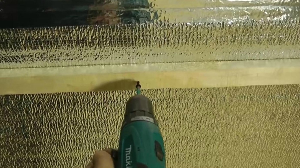 Крепление обрешетки