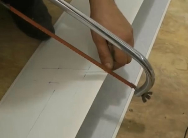 Подрез поперек