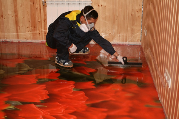 Полиуретановый пол своими руками