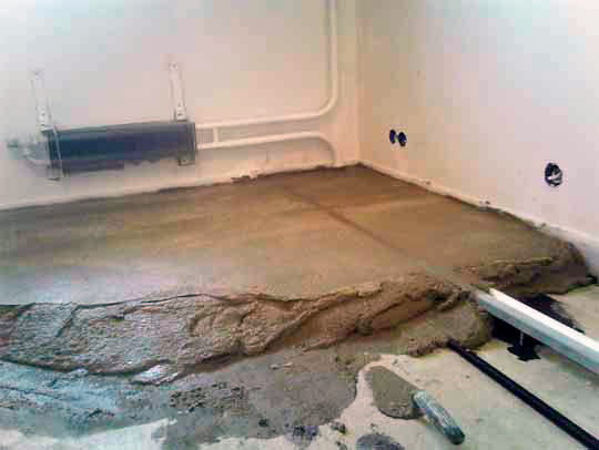 Стяжка пола