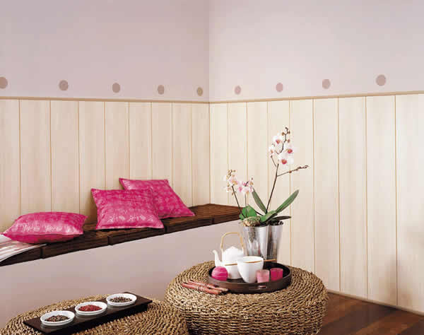 Применение панелей ПВХ в отделке стен