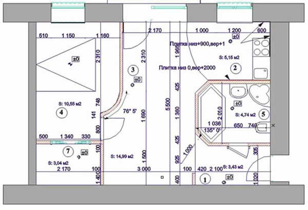 Проект перепланировки