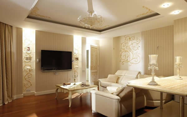 Рельефная отделка ниш