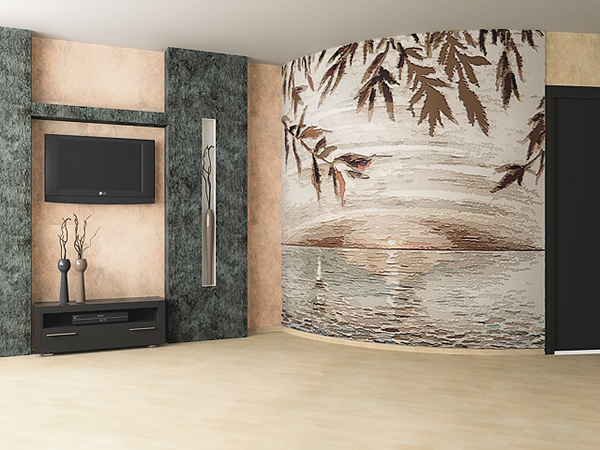 Ручная роспись на фанерном основании