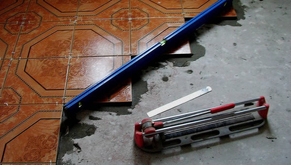 Самый популярный вариант укладки плитки