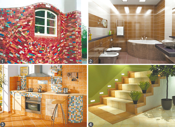 Сферы использования керамогранитной плитки