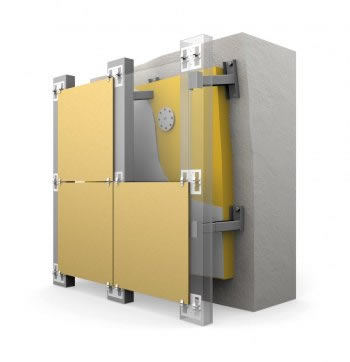 Схема устройства вентилируемых фасадов