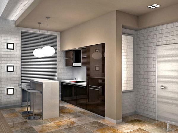 Силикатный кирпич в интерьере