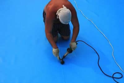 Сварка плёночного покрытия