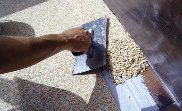 Технология установки материала