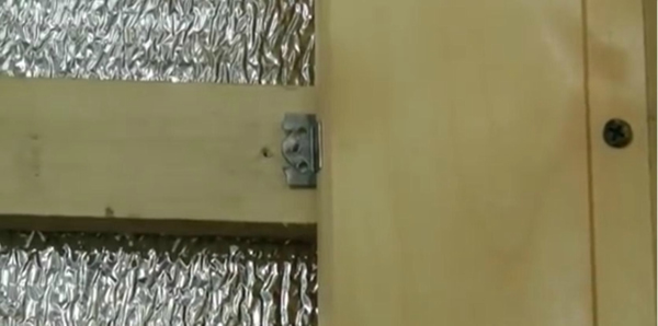 Установленный кляймер