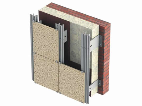 Устройство вентилируемого фасада