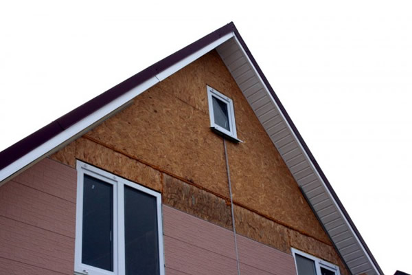 Утепление фронтона