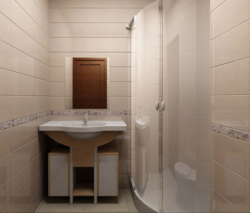 Отделка ванной МДФ-панелями