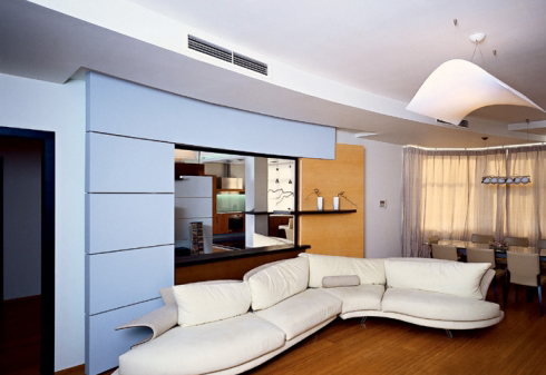 Вариант перепланировки хрущевки .Гостинная