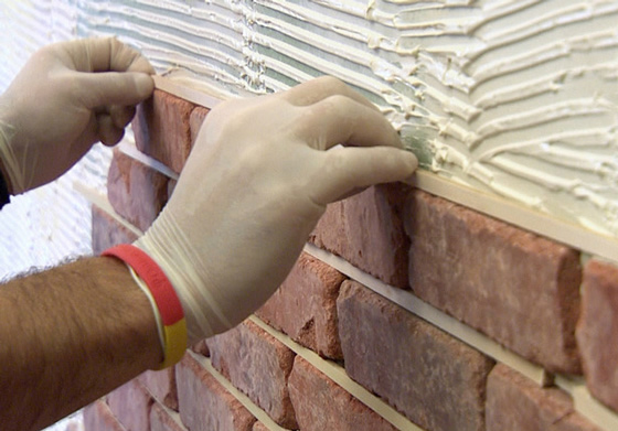 Технология укладки декоративного камня