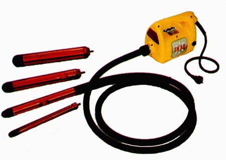 Вибратор для бетона с насадками