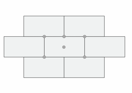 Одна из схем крепления пластиком пенопласта