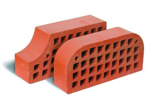 Фигурный клинкерный кирпич