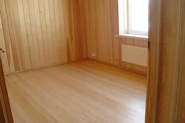 Внутренняя отделка деревянного дома вагонкой из дуба