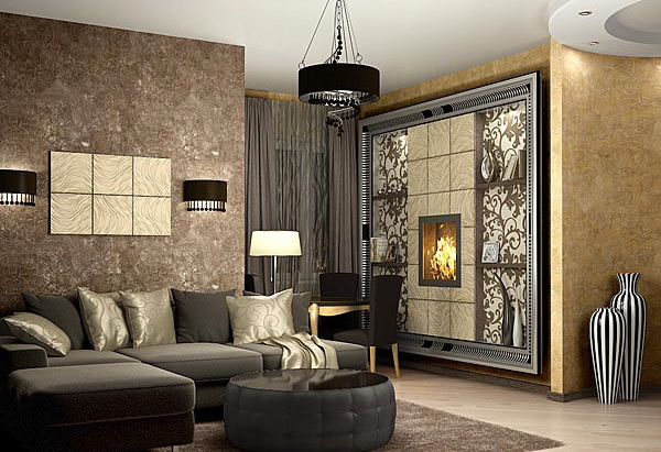 Пробковое покрытие стен