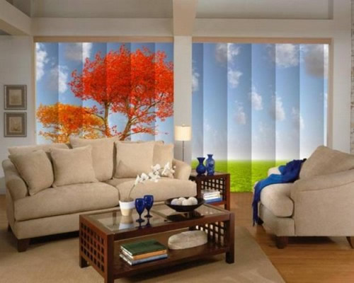 Жалюзи с рисунком