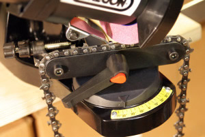 Заточка цепи болгаркой